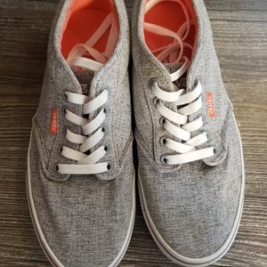 Women's Gray Vans. S~8